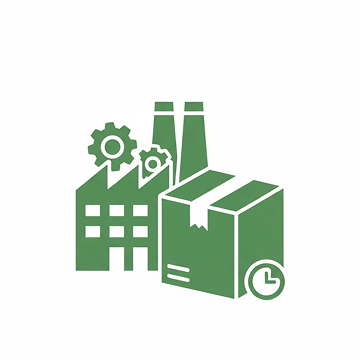 施工準備・部材手配アイコン